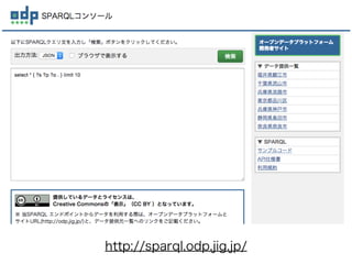 http://sparql.odp.jig.jp/
 