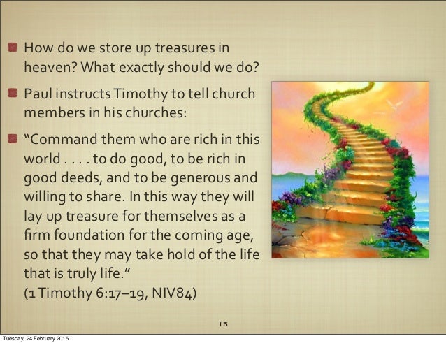 Wealth And Eternity Part 2: 2 Treasures, 2 Perspectives, 2 Masters