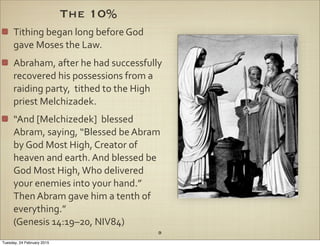 Wealth and Eternity Part 3: God's Instructions | PPT