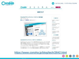 1分ではじめる、クラウドのようなVPS
https://www.conoha.jp/blog/tech/2642.html
 