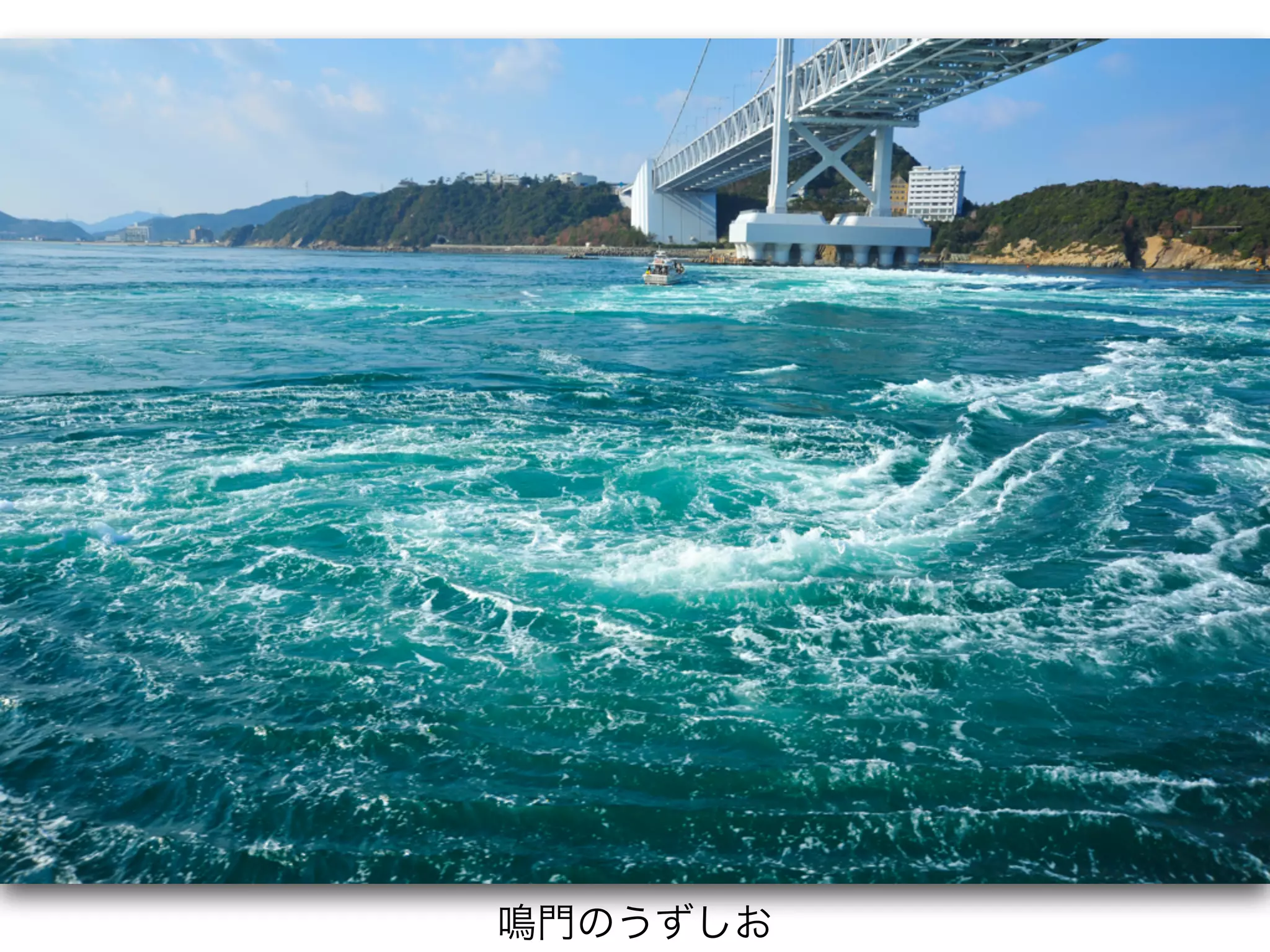鳴門のうずしお
 