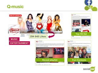 Q-music
ENTERTAINMENT
MUSIC
Top Hit list
Fun ContestsReveal playlist
294 648 Likes
 