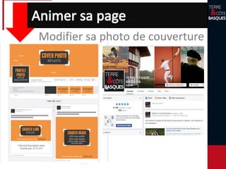 Modifier sa photo de couverture
 