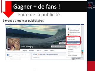 9 types d’annonces publicitaires
Faire de la publicité
 