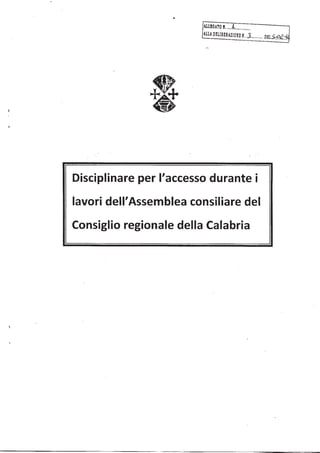 Consiglio regionale Calabria disciplinare accesso-assemblea_consiliare