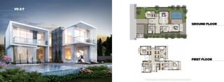 VD 2-T
GROUND FLOOR
FIRST FLOOR
Disclaimer: All pictures, plans, layouts, information, data and details included in this b...