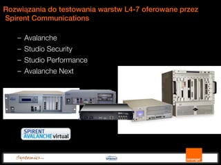 PLNOG14: Ocena wydajności i bezpieczeństwa infrastruktury operatora telekomunikacyjnego - Dariusz Zmysłowski, Rafał Wiszniewski Slide 11