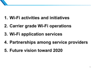 Our Experience In Deploying Public Wi Fi Infrastructure And The Futur Our Experience In Deploying Public Wi Fi Infrastructure And The Futur