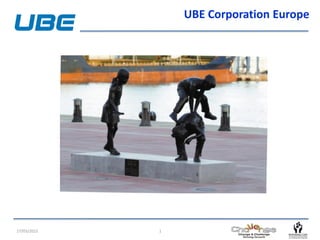 17/03/2015
UBE Corporation Europe
1
 