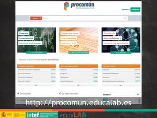 http://procomun.educalab.es
 
