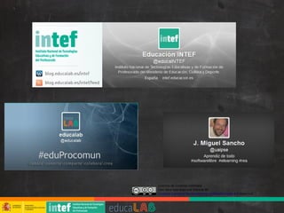Aprendiz de todo
#softwarelibre #elearning #rea
Licencia de Creative Commons
Este obra está bajo una licencia de
Creative Commons Reconocimiento-SinObraDerivada 3.0 Unported.
#eduProcomun
 