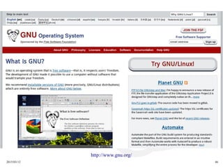 2015/03/12 46
http://www.gnu.org/
 