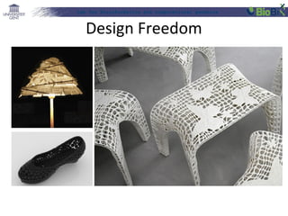 Lab for Bioinformatics and computational genomics
Design Freedom
 