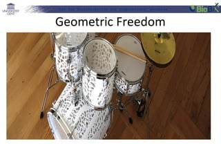 Lab for Bioinformatics and computational genomics
Geometric Freedom
 