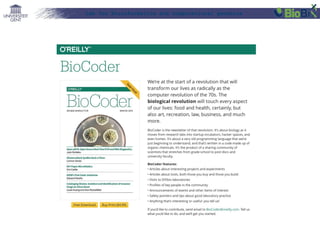 Lab for Bioinformatics and computational genomics
 