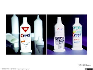 一般社団法人デザイン思考研究所 <http://designthinking.or.jp/>    
引用：IDEO.com
 