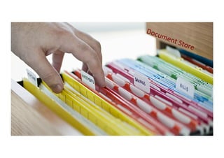 Copyright	
  ©	
  2014,	
  Oracle	
  and/or	
  its	
  aﬃliates.	
  All	
  rights	
  reserved.	
  	
  |	
  
Document	
  Store	
  
 