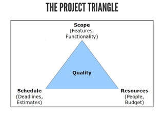 THE PROJECT TRIANGLE
 