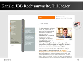 2015/03/16 199
Kanzlei JBB Rechtsanwaelte, Till Jaeger
 