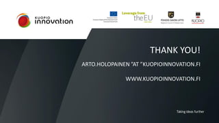 Kuopio Innovation - Kuopio Science Park | PPT