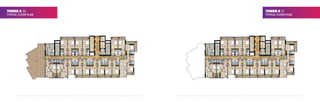 Disclaimer: All pictures, plans, layouts, information, data and details included in this brochure are indicative only and may change at any time up to the final‘as built’status in accordance with final designs of the project, regulatory approvals and planning permissions. Disclaimer: All pictures, plans, layouts, information, data and details included in this brochure are indicative only and may change at any time up to the final‘as built’status in accordance with final designs of the project, regulatory approvals and planning permissions.
TOWER A 30
TYPICAL FLOOR PLAN
TOWER A 31
TYPICAL FLOOR PLAN
 