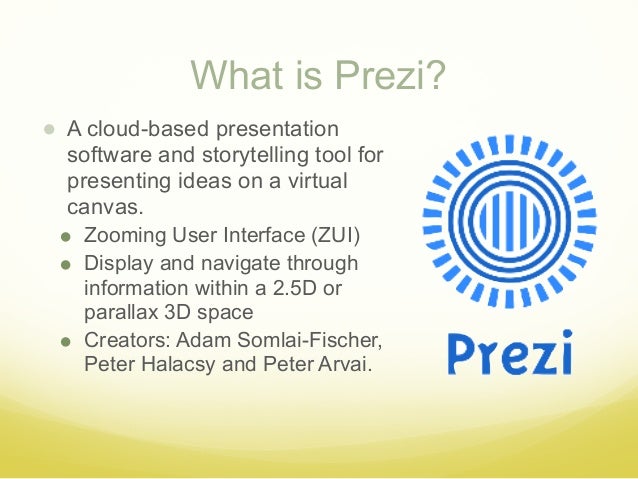 definition prezi presentation