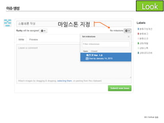 69 / GitHub 실습
이슈생성
 