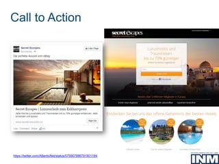 Call to Action
https://twitter.com/AtlanticNet/status/575667886791901184
 