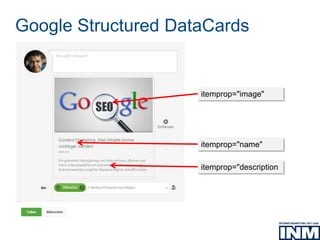 Google Structured DataCards
itemprop="image"
itemprop="description
itemprop="name"
 