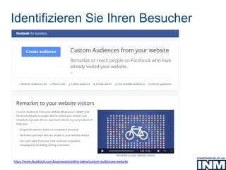 Identifizieren Sie Ihren Besucher
https://www.facebook.com/business/a/online-sales/custom-audiences-website
 