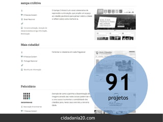 cidadania20.com
91projetos
 