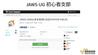 JAWS-UG 初心者支部
 