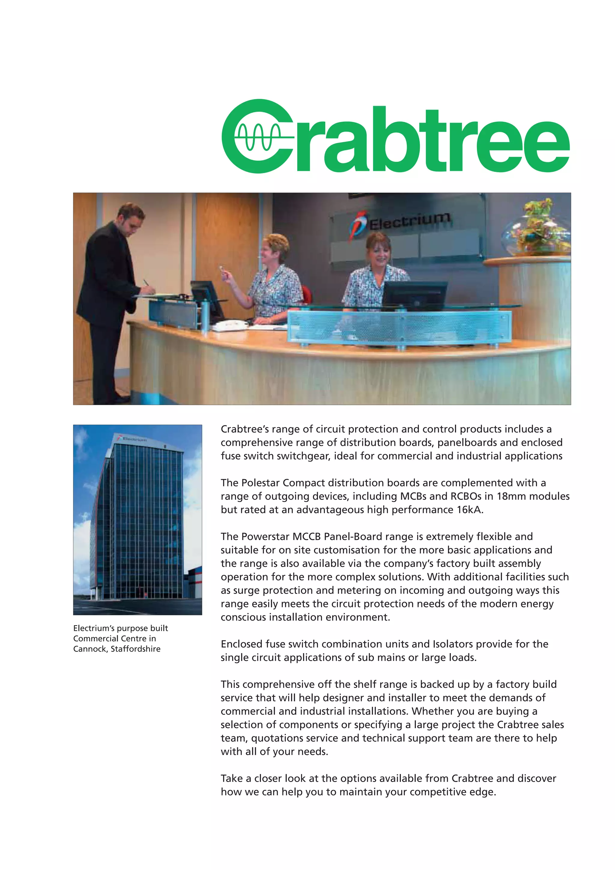 CRABTREE 6 AMP CURVE C 16kA TRIPLE POLE MCB CIRCUIT BREAKER - Foto 11