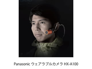 Panasonic ウェアラブルカメラ HX-A100
 