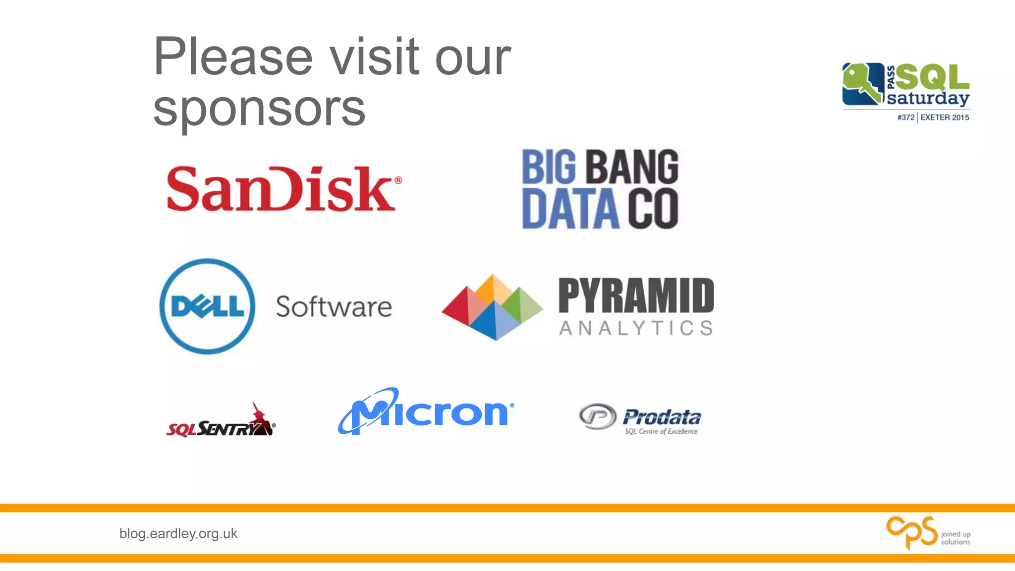 blog.eardley.org.uk
Please visit our
sponsors
 