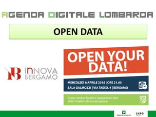 OPEN DATA
 