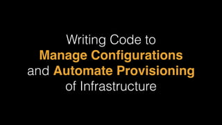 Infrastructure as Code: Manage your Architecture with Git | PDF