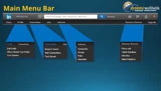 Main Menu Bar
 