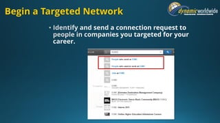 Begin a Targeted Network
 