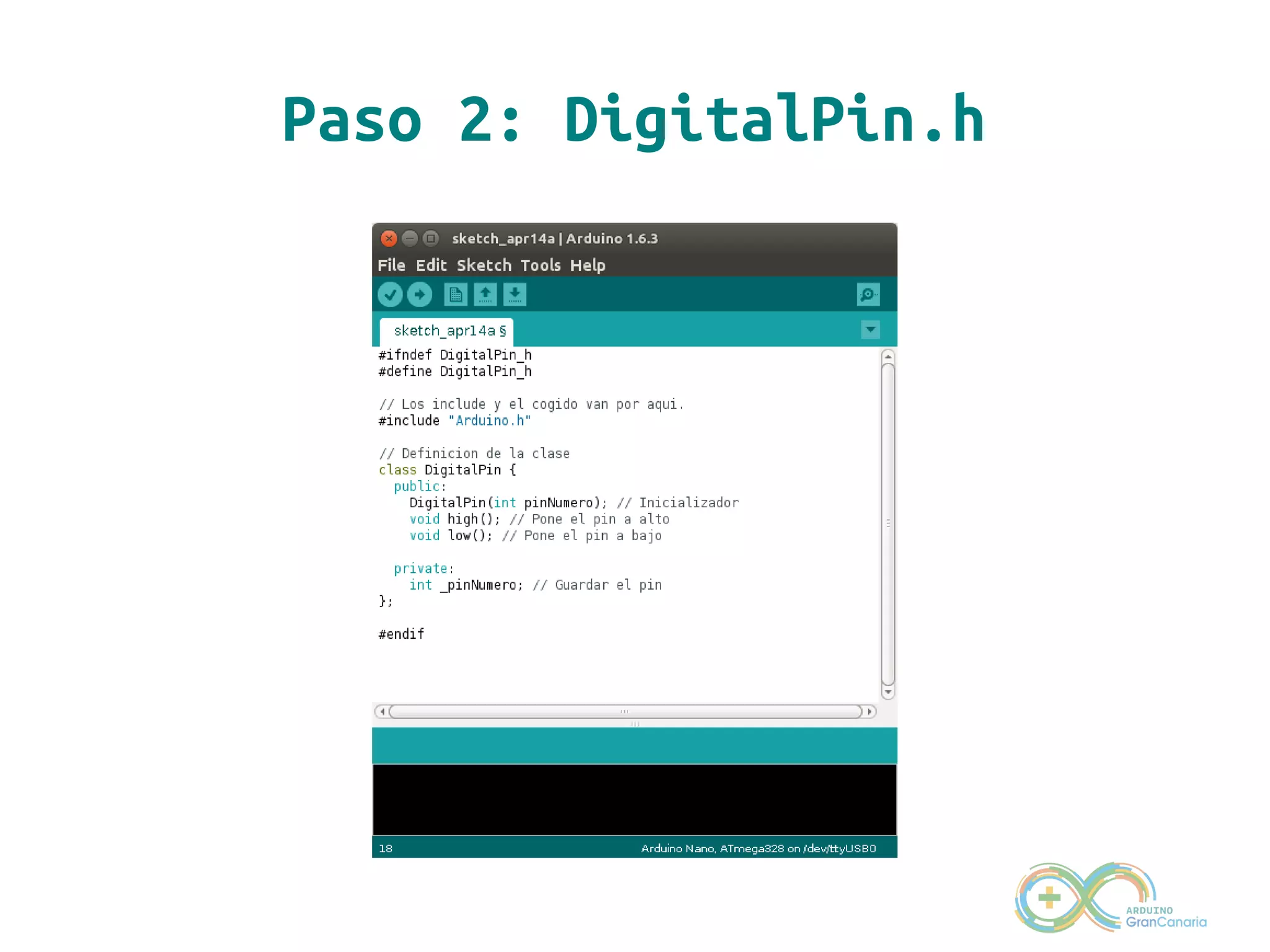 Paso 2: DigitalPin.h
 