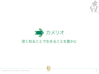 Copyright 2014 Shiroyagi Corporation. All rights reserved. 4
 