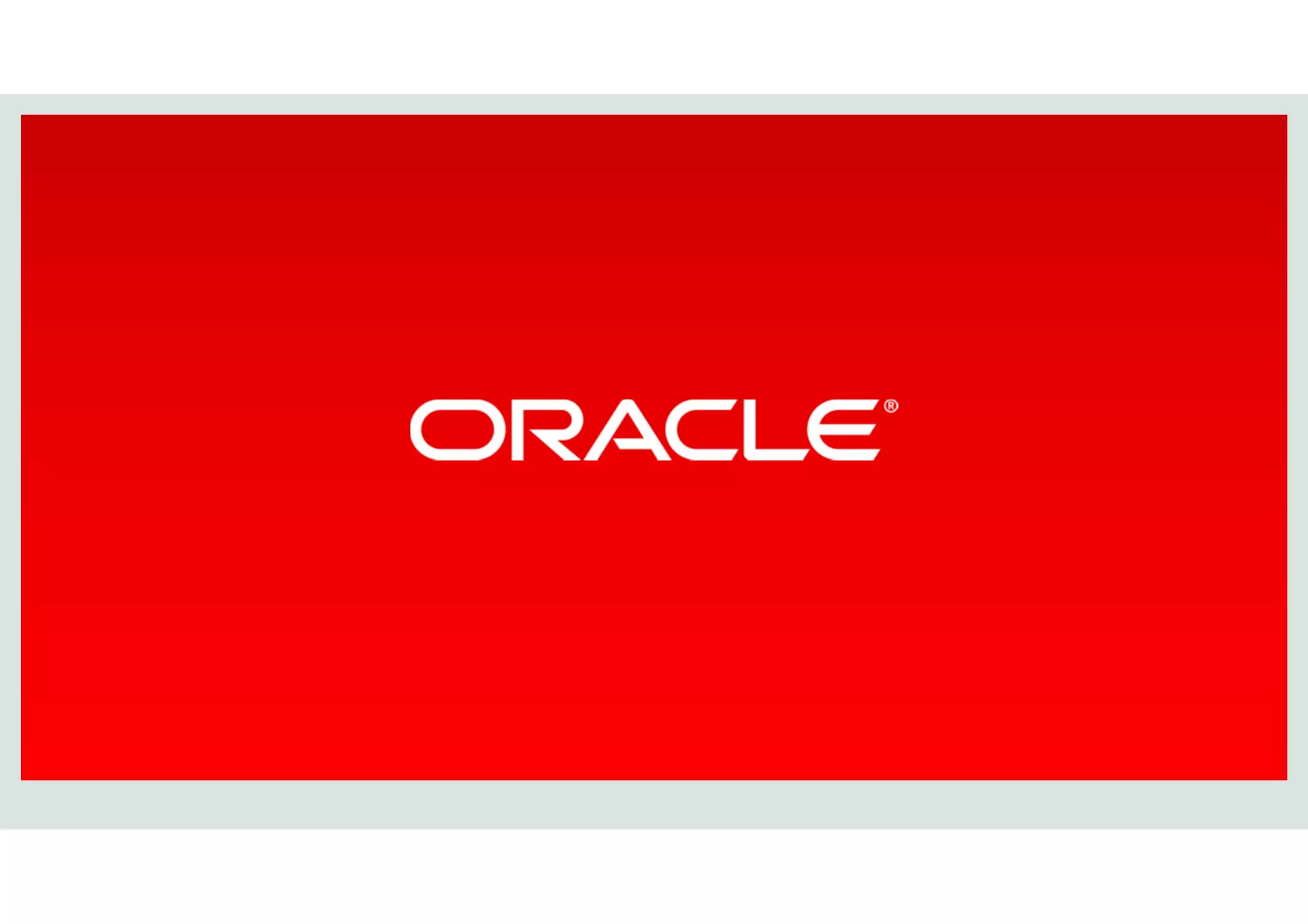 [2015 Oracle Cloud Summit] 9. SCM Cloud -SCM 클라우드를 통한 Value Chain 최적화