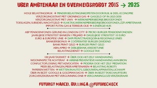 VAN DE OUDE VOORSPELLINGEN UIT 2005...
INTERVIEW BINNENLANDS BESTUUR 24 APRIL 2015
NAAR DE NIEUWE VOORSPELLINGEN VOOR 2025…
 
