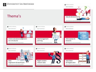 Thema’s
6
 