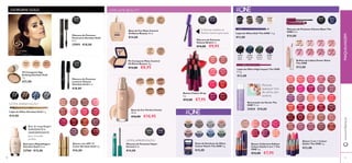 74
12809
Porcelain
12810
Natural
Ivory
12811
Natural
Beige
7474
27093
Black
31559
Amazon
Green
31560
Deep
Plum
31558
Midnight
Blue
31557
Onyx
Black
31037
Black
31038
Brown
31039
Grey
31197
Nude
26198
Black
26199
Prune
31151
Black
30460
Black
30461
Black
Blue
23440
Onyx
Grey
23438
Midnight
Blue
22738
Black
22739
Brown
30445
Satin
Beige
30446
Creamy
Nude
30447
Pink
Nude
30448
Pearly
Pink
30449
Rose
Petal
30455
Red
Fatale
30450
Peach
Pink
30454
True
Red
30451
Lucent
Pink
30456
Muted
Plum
30458
Copper
Shine
30459
Cherry
Love
30457
Lavender
Lustre
30453
Fuchsia
Divine
30452
Raspberry
Blush
26516
Light
26518
Medium
26517
Natural
12807
light/
medium
12808
medium/
dark
24307
prune
24306
black
30628
Nude
Reﬂection
30629
Rose
Glacier
30631
Soft
Coral
30633
Trendy
Berry
30630
Soft
Pink
30634
Luminous
Violet
30632
Iridescent
Blush
30635
Plum
Dimension
30659
Fuchsia
Hype
30653
Pretty
Petal
30656
Pink
Mayﬂower
30655
Uptown
Rose
30657
Catwalk
Pink
30654
Showcase
Pink
30658
Garnet
Attraction
30661
Clover
Haze
30664
Cranberry
Blush
30663
Mysterious
Pink
30669
Red
Devotion
30662
Posh
Plum
30668
Coral
Ideal
30665
Warm
Peach
30666
Coral
Charisma
30667
Sweet
Tangerine
30660
Pink
Lady
30675
VIP
Beige
30674
Smoke
Red
30673 Red
Haute
Couture
30670
London
Red
30678
Beige
Collection
30676
Chic In
Taupe
30679
Vintage
Rose
30677
Warm
Nude
30671
Red
Passion
30672
Irresistible
Red
30680
Nude
Elegance
30682
Red
Copper
30681
Reﬁned
Mauve
75
26904
Beige
Dew
26905
Rose
Elixir
26906
Peach
Sensation
26907
Melting
Pink
26908
Drop of
Fuchsia
26909
Liquid
Red
26910
Glossy
Berry
26911
Brown
Fusion
26904
26906
Sensation
31840
Skromni's
NudeBeige
31841
Rossa's
SoftRose
31842
Diep's Rose
Blush
31843
Maffashion's
Rouge
32167
Faina's
Flame Red
32169
Uka's
Cherry
32170
Rita's
Pale Pink
30969
Black
Pearl
30970
Bronzed
Brown
30971
Silver
Grey
30972
Rose
Taupe
30973
Pink
Mauve
30974
Midnight
Purple
30975
Denim
Blue
30976
Forest
Green
Pó Compacto Mate Control
Oriﬂame Beauty 8 g.
€13,00 €8,95
Lápis de Olhos Giordani Gold 1 g.
€14,00
Base para Maquilhagem
Giordani Gold 30 ml.
22760 €15,00
Máscara de Pestanas Hyper
Stretch 8 ml.
€14,00
Pó Compacto Age
Defying Giordani Gold
7 g.
€21,00
Máscara de Pestanas
Panorama Giordani Gold
8 ml.
27093 €18,00
Máscara de Pestanas Volume Blast The
ONE 8 ml.
€14,00
Brilhos de Lábios Power Shine
The ONE
€13,00
Base de Cor Mate Control
Oriﬂame Beauty 30 ml.
€14,00
Máscara de Pestanas
Volume Build 8 ml.
€14,00 €9,95
Batom com SPF 15
Iconic Giordani Gold 4 g.
€16,00
Batom 5 em 1 Colour
Stylist The ONE 4 g.
€12,00
Removedor de Verniz The
ONE 75 ml.
31034 €10,00
Lápis de Olhos Kohl The ONE 1.3 g.
€11,00
Máscara de Pestanas
Luscious Volume
Giordani Gold 8 ml.
€18,00
Lápis de Olhos High Impact The ONE
0.3 g.
€12,00
Base de maquilhagem
SUAVIZANTE E
UNIFORMIZANTE
para uma pele
perfeita
ÚLTIMA APRESENTAÇÃO
ÚLTIMA APRESENTAÇÃO
Remove
quaisquer tons
de verniz, sem
acetona
Duos de Sombras de Olhos
Colour Match The ONE 2 g.
€15,00
MAQUILHAGEMwww.oriﬂame.pt
Base de Cor Perfect Fusion
30 ml.
€16,00 €10,95
26593
Porcelain
26594
Ivory
26595
Rose
Beige
26596
Natural
Beige
26597
Honey
Beige Batons Colour Drop
2 g.
€12,00 €7,95
ORIFLAME BEAUTY
A fórmula mantém-se
ﬂexível, mesmo após secar
Batom Collective Edition
Colour Stylist 5 em 1 The
ONE 4 g.
€12,00 €7,95
GIORDANI GOLD
 