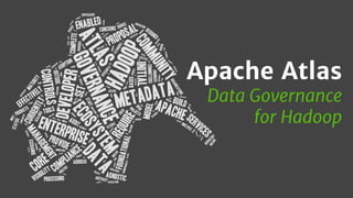 Apache Atlas
Data Governance
for Hadoop
 