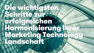 © 2015 oddEVEN AG
Die wichtigsten
Schritte zur
erfolgreichen
Harmonisierung Ihrer
Marketing Technology
Landschaft
4
 