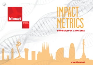 BIOREGION OF CATALONIA
www.biocat.cat
IMPACT
METRICS
 