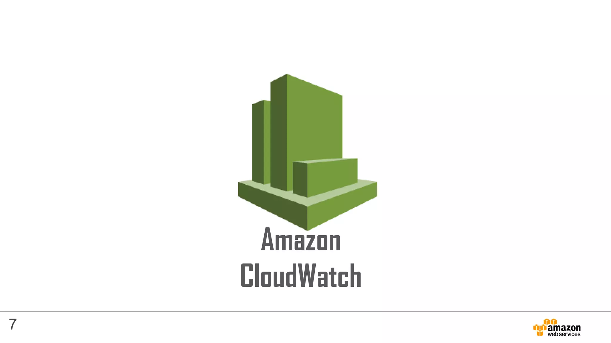 Amazon
CloudWatch
7
 