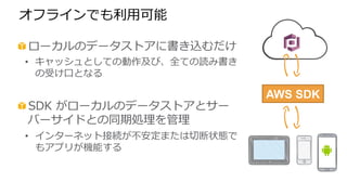 !  
• 
!  
• 
AWS SDK
 